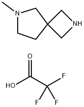 bis(trifluoroacetic acid) Struktur