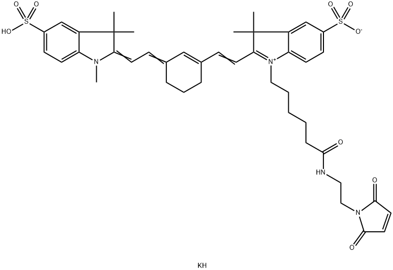 Sulfo Cy7 Maleimide Struktur