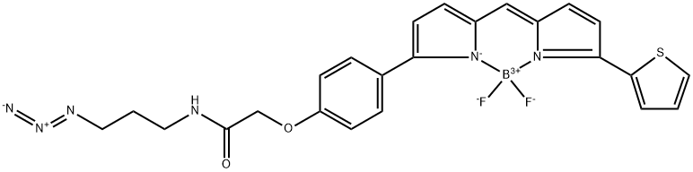 BDP TR 疊氮化物, 2183473-27-8, 結(jié)構(gòu)式