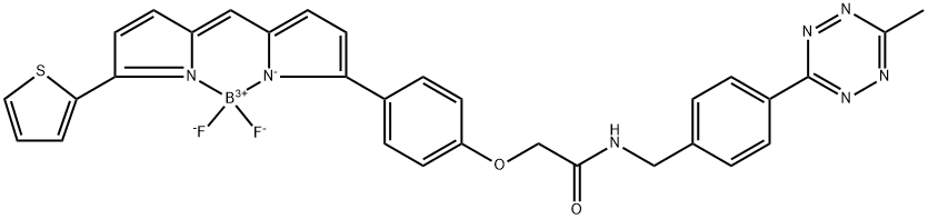 BDP TR methyltetrazine Struktur