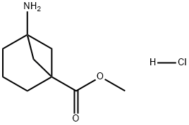 5-氨基雙環(huán)[3.1.1]庚烷-1-甲酸甲酯鹽酸鹽, 2199182-69-7, 結(jié)構(gòu)式