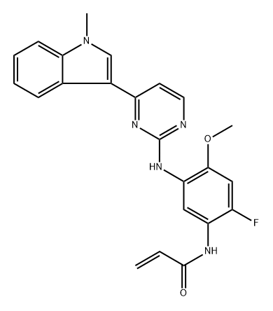 Osimertinib 2-Amide impurityQ: What is 
Osimertinib 2-Amide impurity Q: What is the CAS Number of 
Osimertinib 2-Amide impurity Struktur