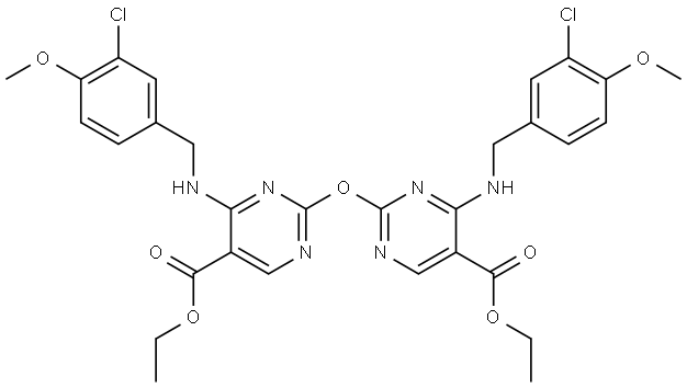 Avanafil impurity Struktur