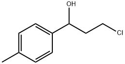 Benzenemethanol, α-(2-chloroethyl)-4-methyl- Struktur