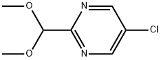 5-chloro-2-(dimethoxymethyl)pyrimidine Struktur