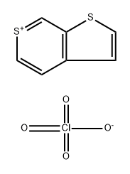 1-Thia-6-thionia-1H-indene·perchlorate Struktur