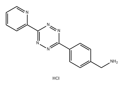 Py-Tetrazine-amine HCl Struktur