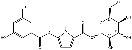 EBRACTEOLATINOSIDE A Struktur