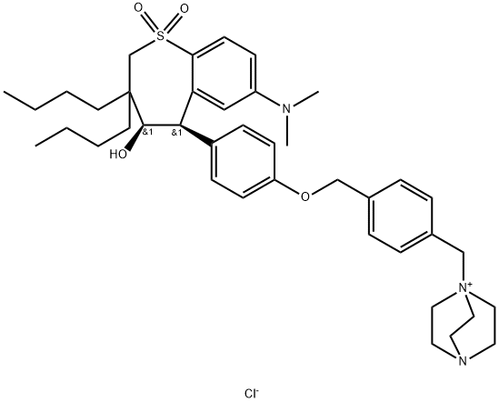 Marilixibat chloride Struktur