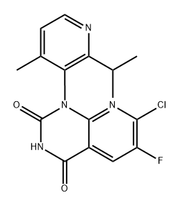   (1R)-7-Chloro-6-fluoro-1-[4-methyl-2-(1-methylethyl)-3-pyridinyl]pyrido[2,3-d]pyrimidine-2,4(1H,3H)-dione