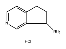 6,7-Dihydro-5H-[2]pyrindin-7-ylamine dihydrochloride Struktur