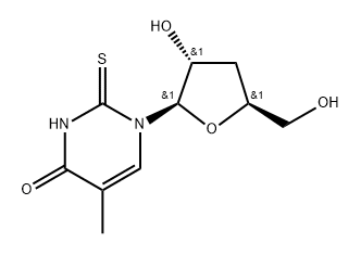 3'-Deoxy-methyl-2-thiouridine Struktur