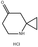 4-Azaspiro[2.5]octan-7-one, hydrochloride (1:1) Struktur