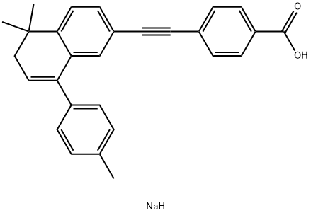 AGN 193109 (sodium salt) Struktur