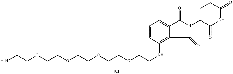 泊馬度胺4'-PEG4-胺 結(jié)構(gòu)式