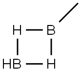 methyldiborane Struktur