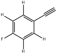 1-ETHYNYL-4-FLUOROBENZENE-2,3,5,6-D4 Struktur