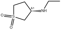 (S)-3-(ethylamino)tetrahydrothiophene1,1-dioxide Struktur