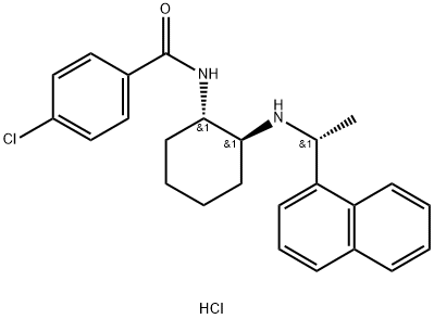 Calhex 231 hydrochloride Struktur