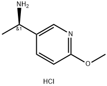 (R)-1-(6-METHOXYPYRIDIN-3-YL)ETHANAMINE DIHYDROCHLORIDE Struktur