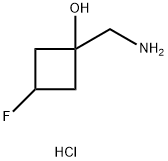 Cyclobutanol, 1-(aminomethyl)-3-fluoro-, hydrochloride (1:1)|1-(氨基甲基)-3-氟環(huán)丁醇鹽酸鹽