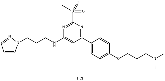 TP-238 (hydrochloride) Struktur