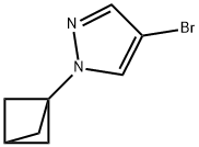 1-(Bicyclo[1.1.1]pentan-1-yl)-4-bromo-1H-pyrazole Struktur