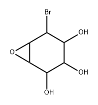 bromoconduritol-B-epoxide Struktur