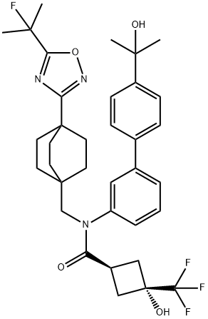 BMS-986339 Struktur