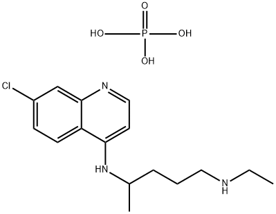 脫乙基氯喹二磷酸鹽 結(jié)構(gòu)式