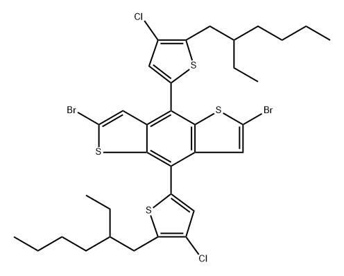 INDEX NAME NOT YET ASSIGNED|2,6-二溴-4,8-雙(4-氯-5-(2-乙基己基)噻吩基)苯并[1,2-B:4,5-B']二噻吩