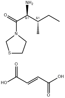 Thiazolidine,3-[(2S,3S)-2-aMino-3-Methyl-1-oxopentyl]-, (2E)-2-butenedioate (2:1) Struktur