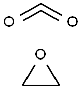 Carbon dioxide polymer with ethylene oxide Struktur