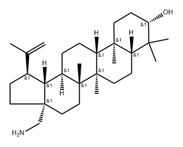 28-Deoxy-28-amino-betulin, 97%, Semi-Synthetic Struktur