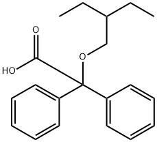 2-(DediMethyldeaMino)deethyl Denaverine Struktur