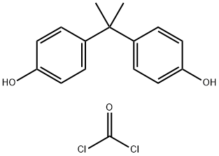 Carbonic dichloride, polymer with 4,4-(1-methylethylidene)bisphenol Struktur