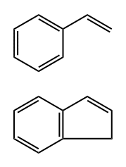 Styrene-indene resins Struktur