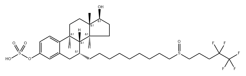 Fulvestrant-3-sulfate Struktur