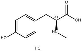 N-Me-Tyr-OH·HCl Struktur