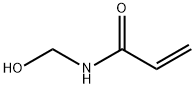 2-Propenamide, N-(hydroxymethyl)-, homopolymer N-(Hydroxymethyl)-2-propenamide, homopolymer n-(hydroxymethyl)-2-propenamid homopolymer Struktur