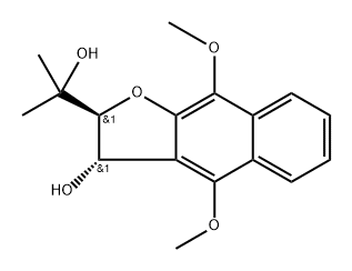 Avicenol A Struktur