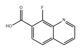 8-fluoroquinoline-7-carboxylic acid Struktur