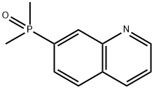 Dimethyl(quinolin-7-yl)phosphine oxide Struktur