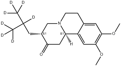 Tetrabenazine-d7 Struktur