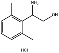 Benzeneethanol, β-amino-2,6-dimethyl-, hydrochloride (1:1) Struktur