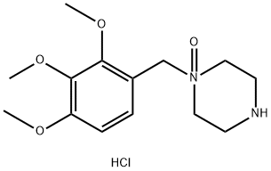 Trimetazidine n-Oxide Dihydrochloride Struktur