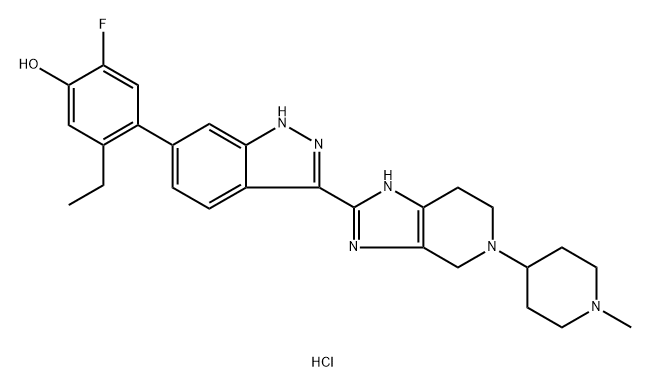 JAK-IN-5 hydrochloride Struktur