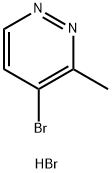 Pyridazine, 4-bromo-3-methyl-, hydrobromide (1:1) Struktur