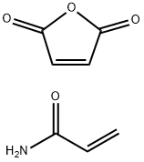 2-Propenamide, polymer with 2,5-furandione Struktur