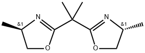 Oxazole, 2,2'-(1-methylethylidene)bis[4,5-dihydro-4-methyl-, (4R,4'R)- (9CI) Struktur